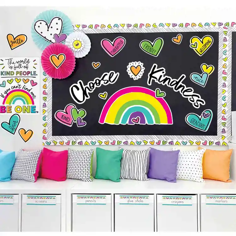 Kind Vibes Choose Kindness Bulletin Board Set