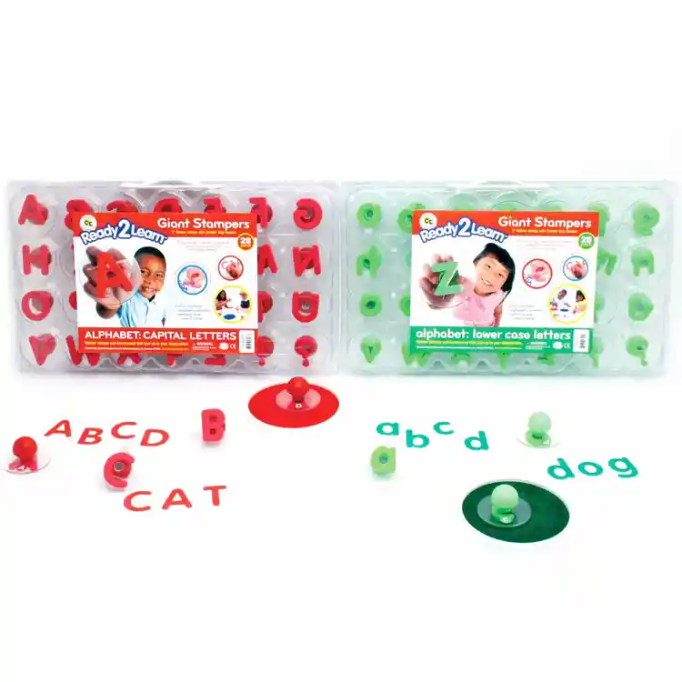 Ready2Learn™ Giant Stampers, Upper & Lowercase Alphabet