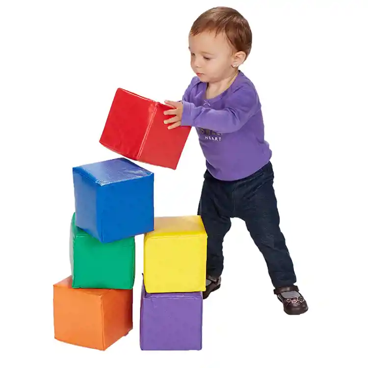 Toddler Baby Blocks, Primary Colors