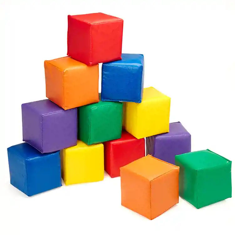 Toddler Baby Blocks, Primary Colors