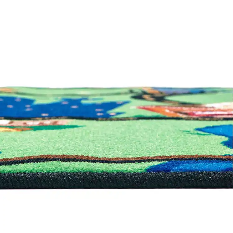 Cruisin' Around The Town Classroom Rug