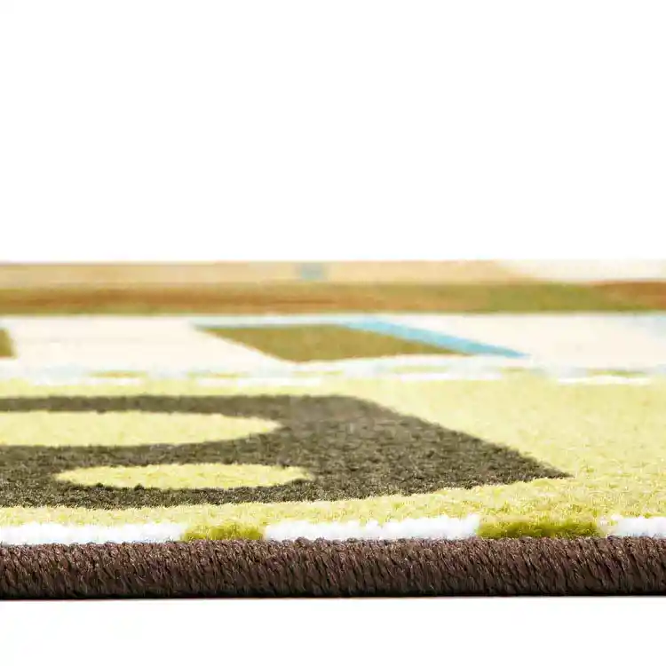 KIDSoft™ Alphabet Blocks Classroom Rug, Nature's Colors