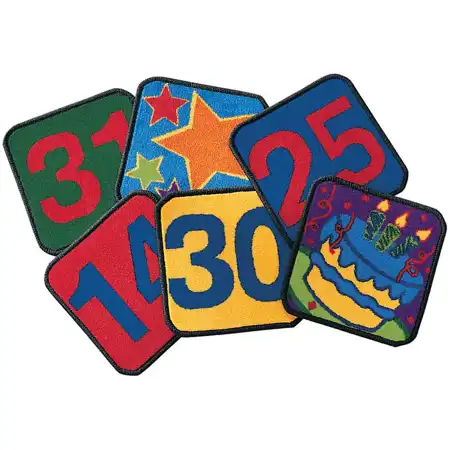 Calendar Kit Classroom Rug Squares