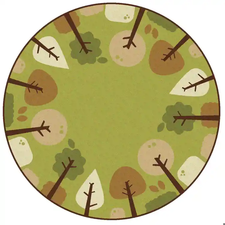 KIDSoft™ Tranquil Trees Rug