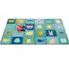 KIDSoft™ Animal Patchwork Rug, Soft Colors