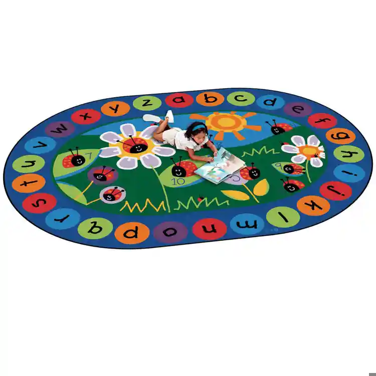 Ladybug Circletime Classroom Rug