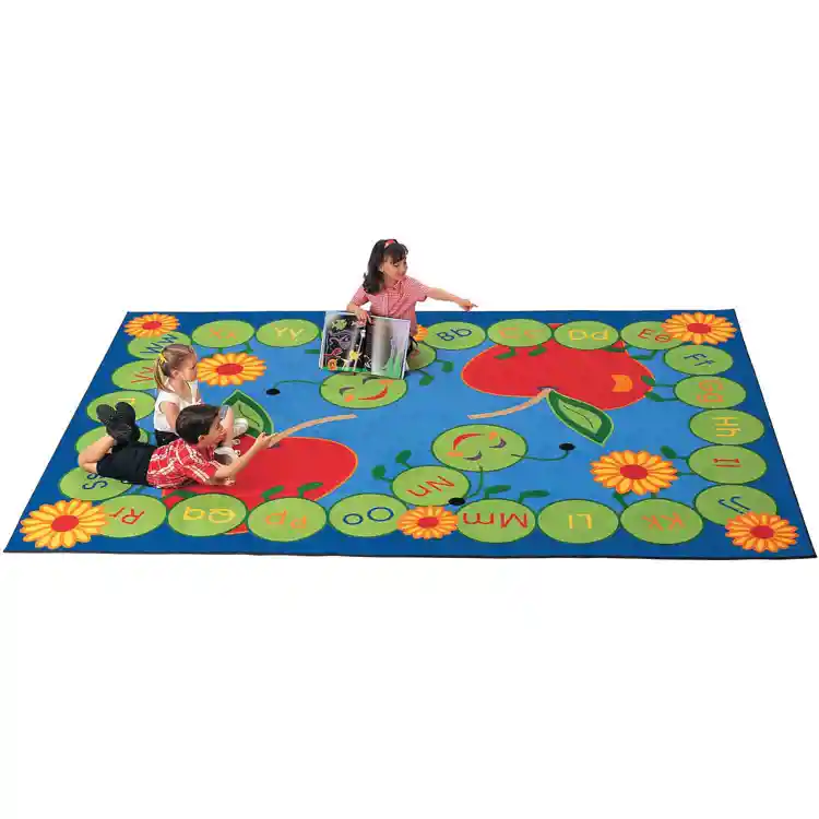 ABC Caterpillar Classroom Rug