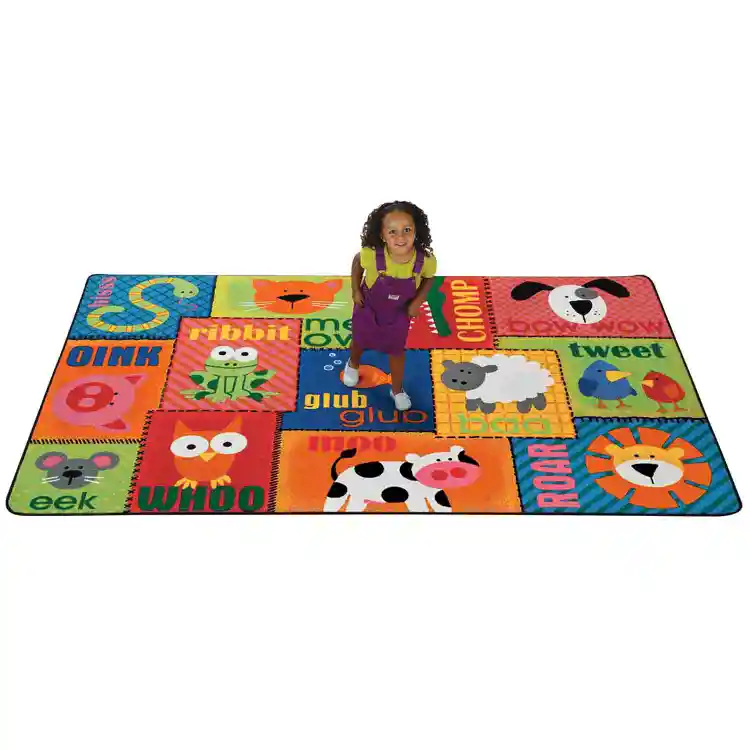 KIDSoft™ Animal Sounds Classroom Rug