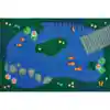 KID$ Value Classroom Rugs™, Tranquil Pond