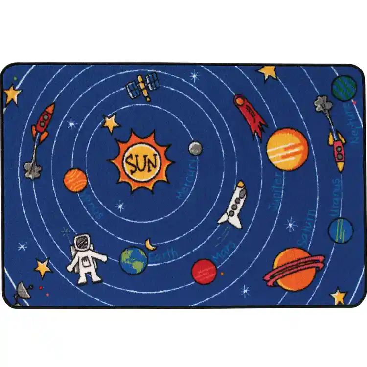 KID$ Value Classroom Rugs™, Space Out