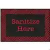 Healthy Habits Collection™ Sanitize Here Mats