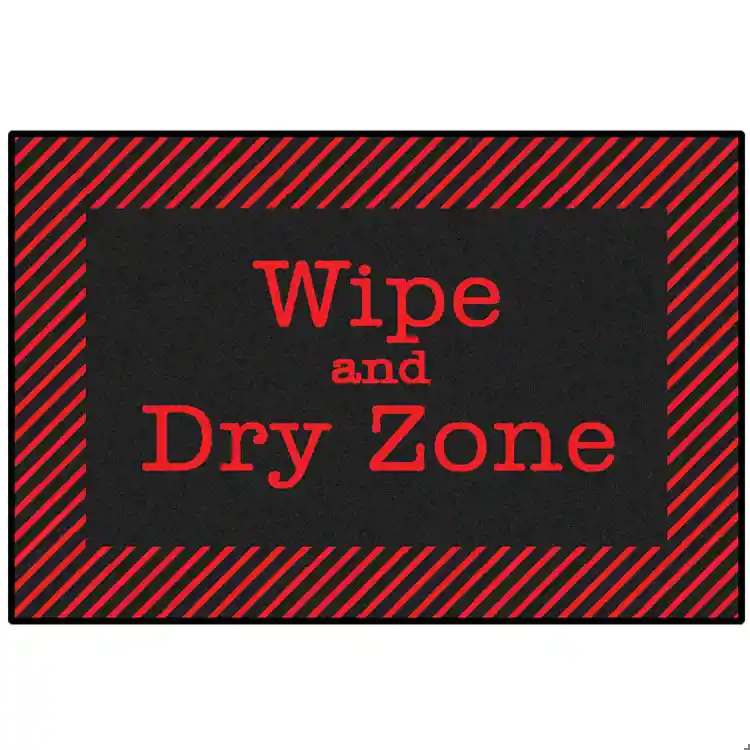 Healthy Habits Collection™ Wipe & Dry Mats