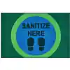 Healthy Habits Collection Sanitize Here Dot Mats™