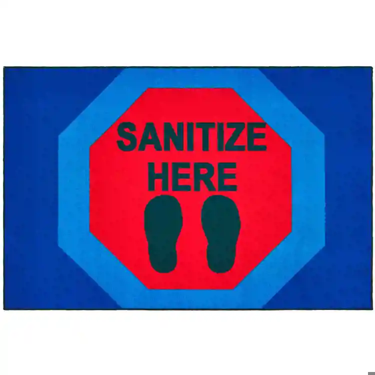 Healthy Habits Collection™ Stop & Sanitize Here Mats