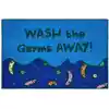 Healthy Habits Collection™ Wash the Germs Away! Mat