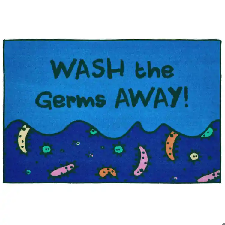 Healthy Habits Collection™ Wash the Germs Away! Mat