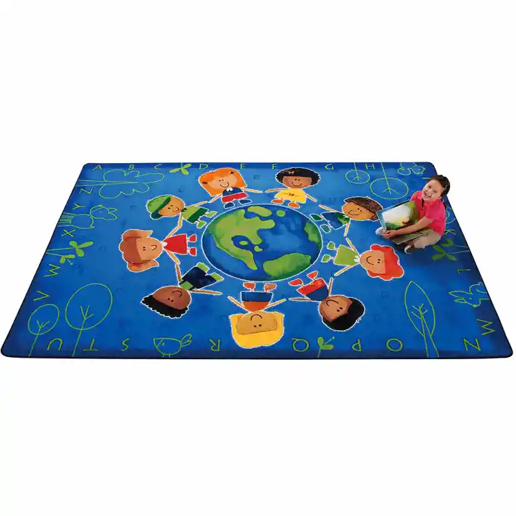 Give The Planet A Hug Classroom Rug