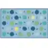 KIDSoft™ Alphabet Dots Rug, Contemporary Colors