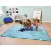 KIDSoft™ Falling Leaves Border Rug