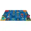 A To Z Animals Classroom Rug