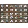 Pixel Perfect™ Alphabet Stones Seating Rug