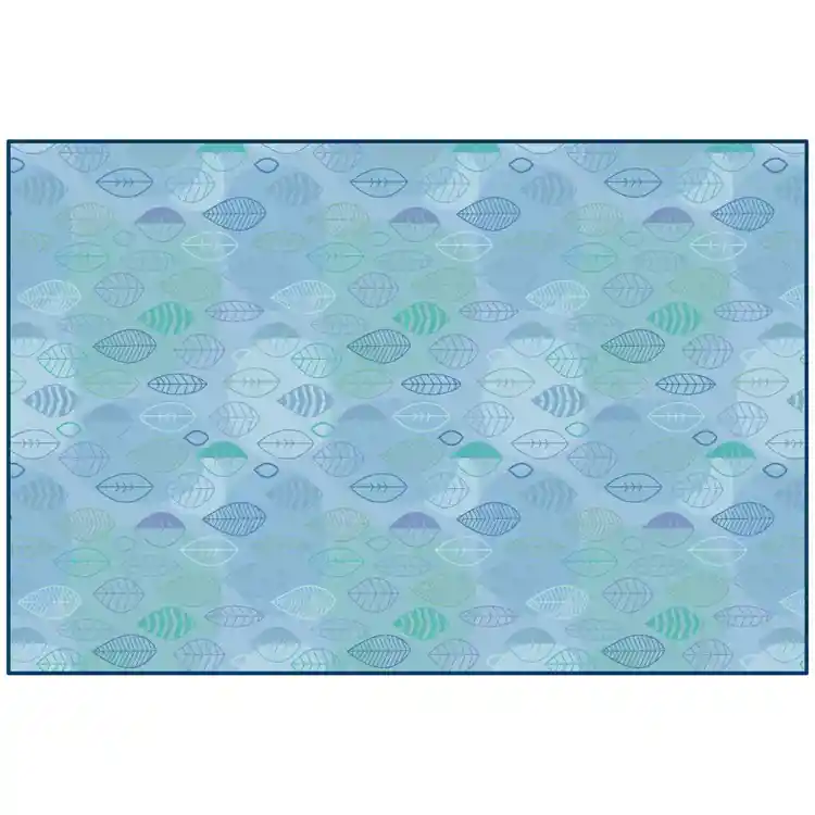 Pixel Perfect™ Peaceful Spaces Leaf Rug