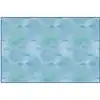 Peaceful Spaces Leaf Rug, Rectangle 4' x 6'