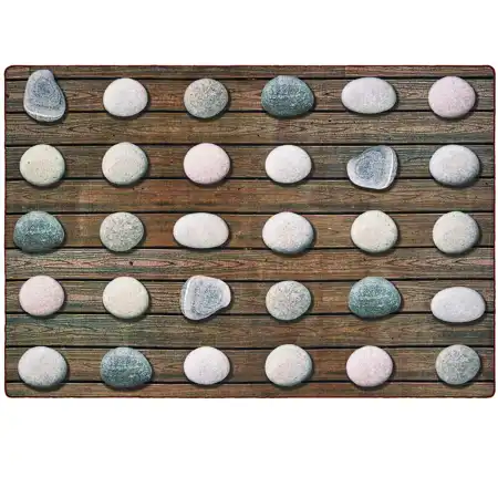 Pixel Perfect™ Stones Seating Rug