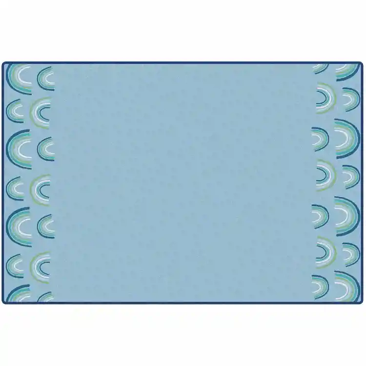 KIDSoft™ Rainbows End Rug, Soft Colors