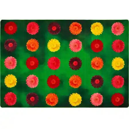 Flower Power Seating Rug