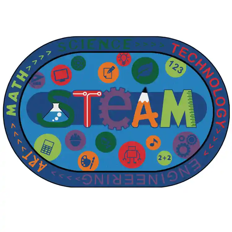 KID$ Value Plus Classroom Rugs™, STEAM Rug