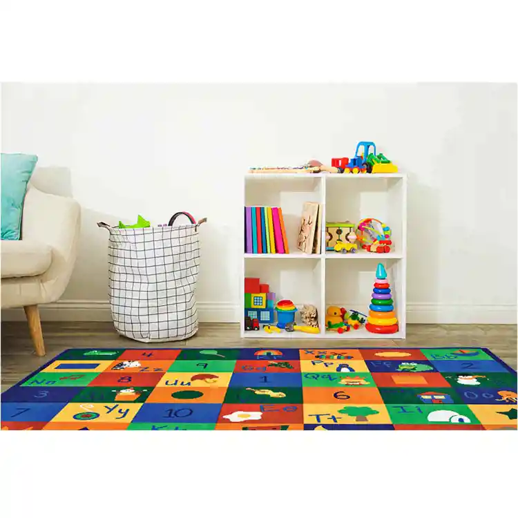 Learning Blocks Classroom Rug