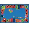 KID$ Value Plus Classroom Rugs™, Alpha Fun Train