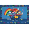 KID$ Value Plus Classroom Rug, Noah Alphabet Animals