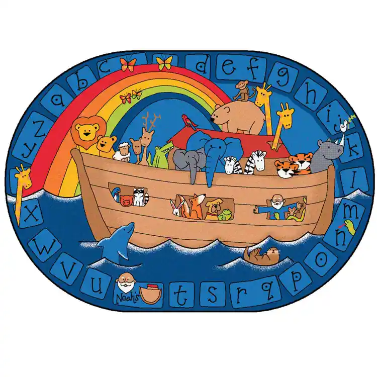 Alphabet Noah Classroom Rug