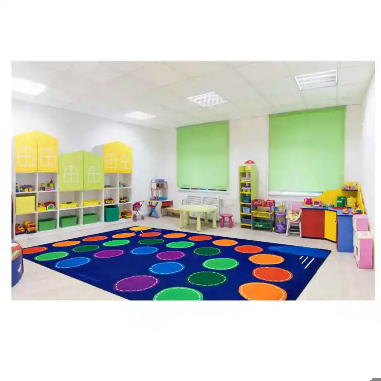 Rainbow Seating Classroom Rug