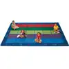 Colorful Places Seating Classroom Rug