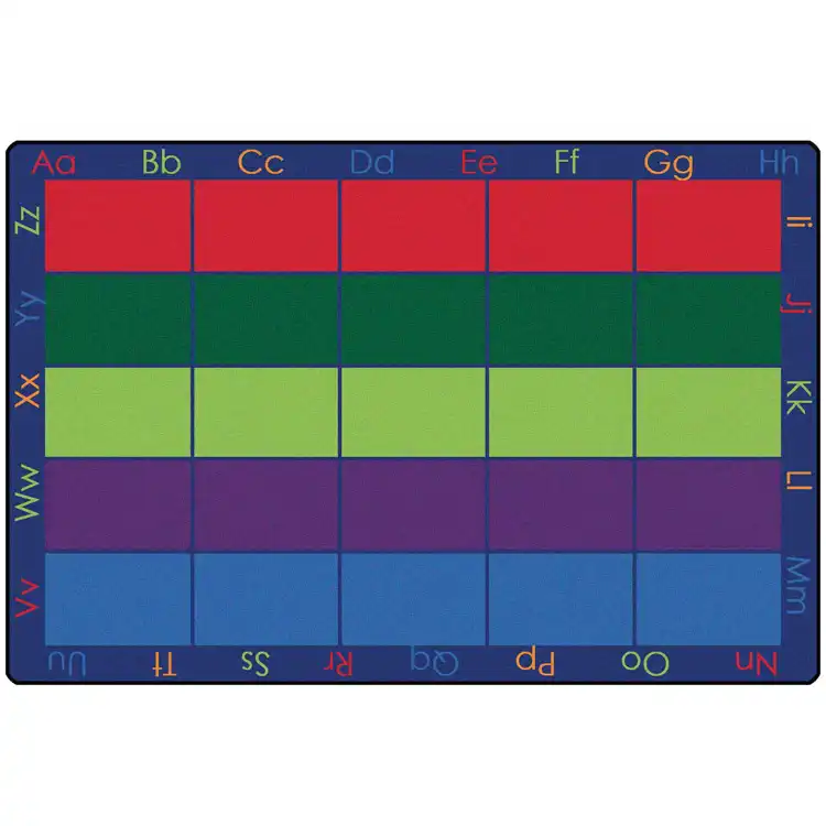 Colorful Places Seating Classroom Rug