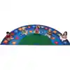 Alpha Shapes Seating Classroom Rug