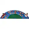 Alpha Shapes Seating Classroom Rug