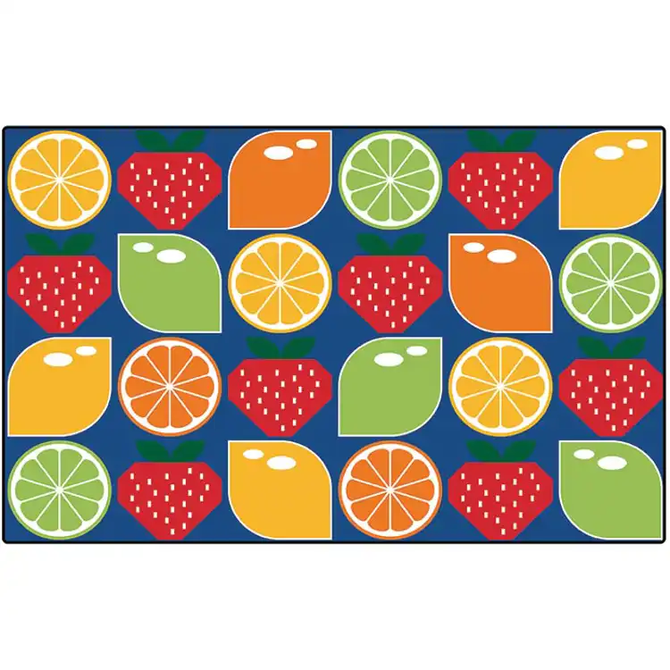 Citrus & Strawberries Seating Rug