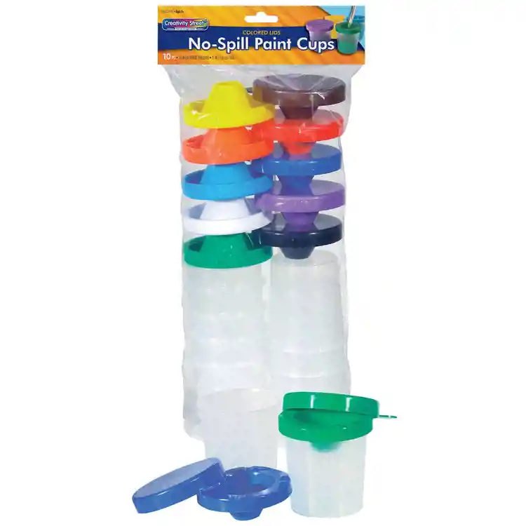 Paint Pot & Brush Set