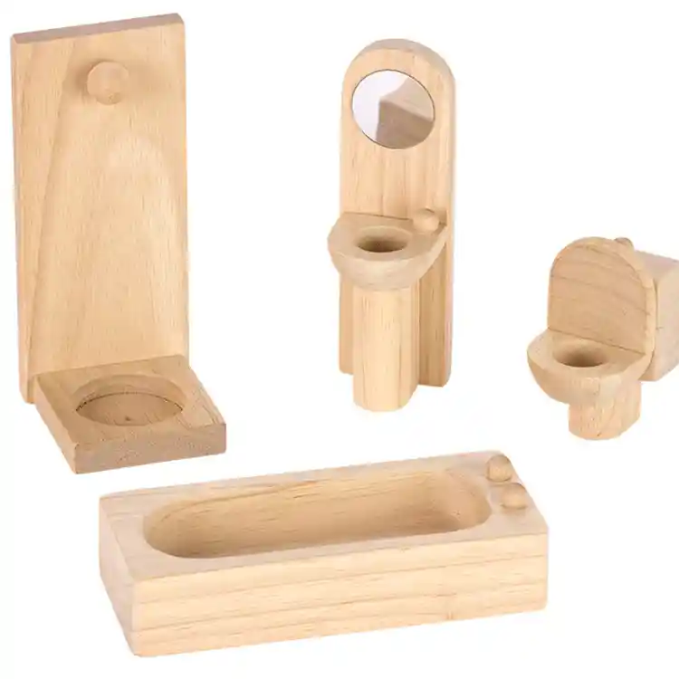 Classic Bathroom Dollhouse Furniture