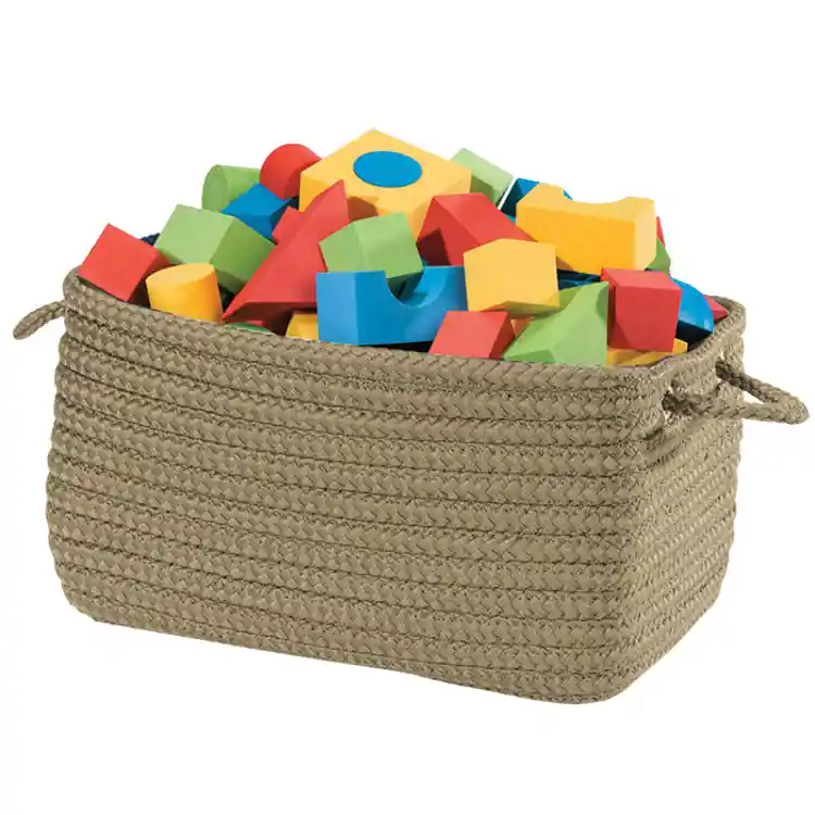 Becker's "Just Like Home" Braided Baskets, Sand