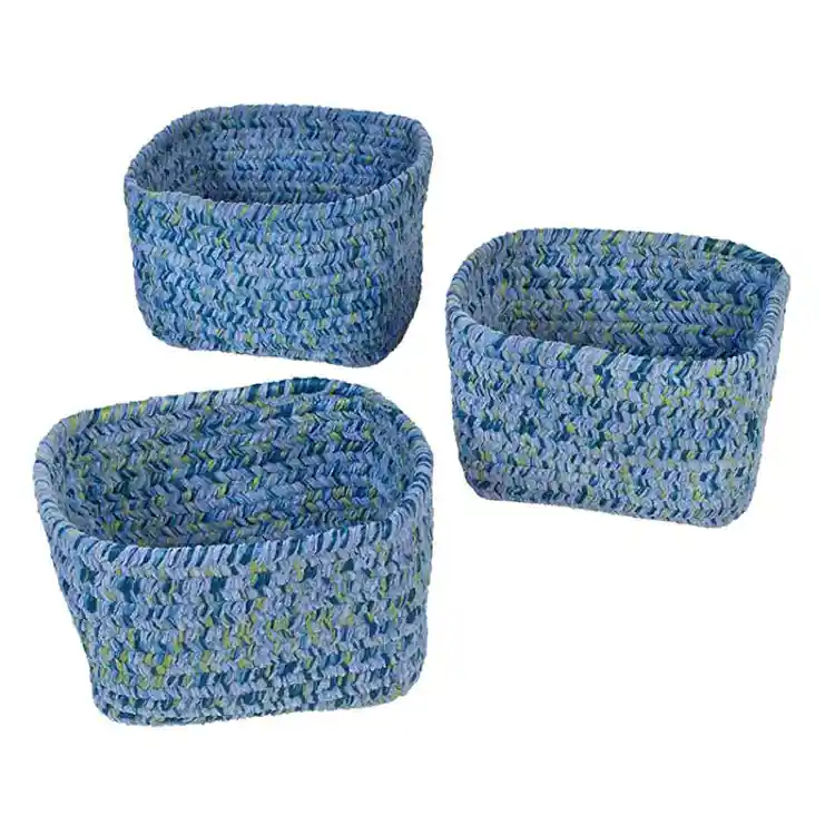 Becker's Naturally Soft Baskets, Blue