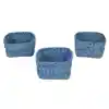 Becker's Naturally Soft Baskets, Blue