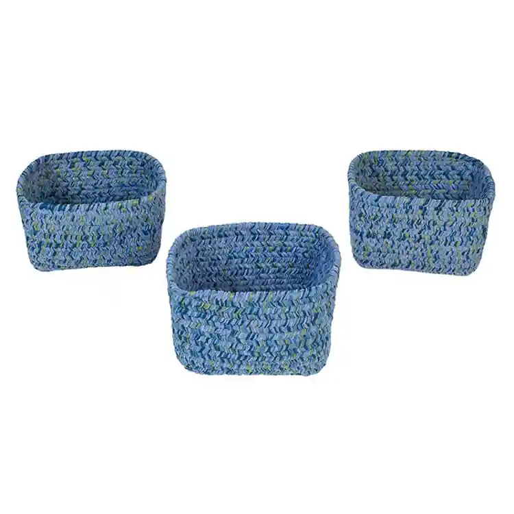 Becker's Naturally Soft Baskets, Blue