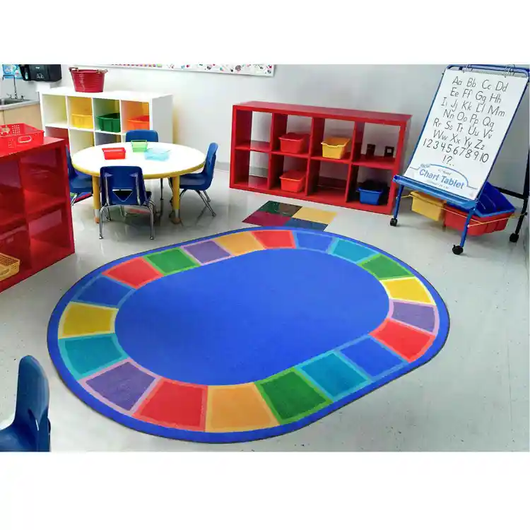 Color Tones Classroom Rug