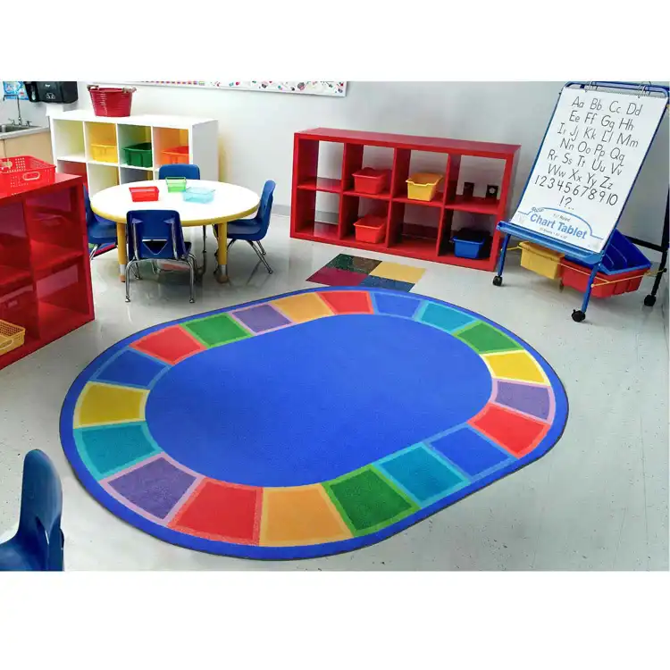 Color Tones Classroom Rug