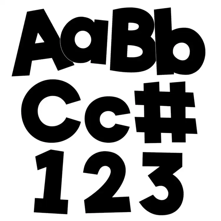 Combo Pack Bulletin Board Letters